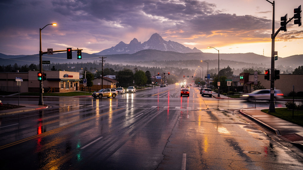 DUI accident victim lawyer consulting injured client after drunk driving crash in Colorado Springs